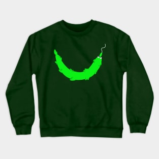 Worm Smile (Green) Crewneck Sweatshirt